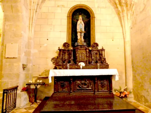 Retable de la Vierge Marie